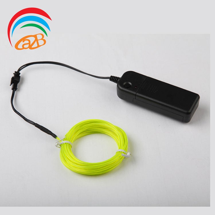 Selling El Glow Wire El Cold Light Wire Mask 1M 2M 3.5M Cold Light Wire Atmosphere Glow Wire - Image 1